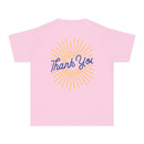 Youth Tee — Reumar Logo Front & "Thank You" Sunburst Back