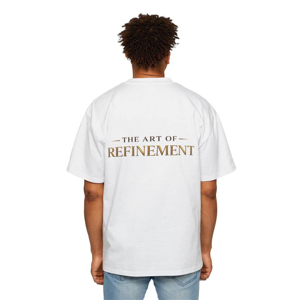T-Shirt — REUMAR Monogram & “The Art of Refinement” Luxury Graphic Tee