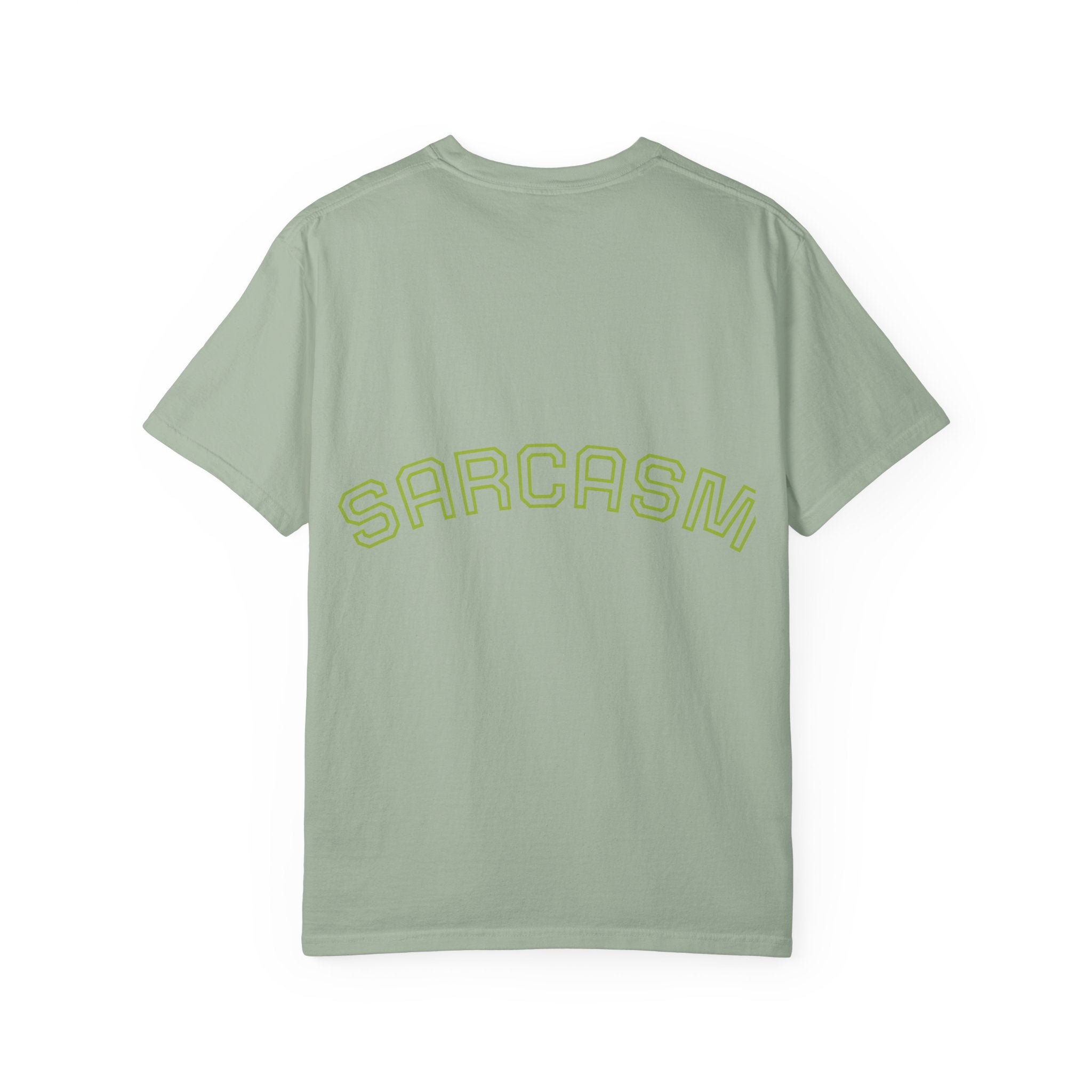 T-Shirt — House of Reumar Logo Front / "Sarcasm" Back Graphic Tee