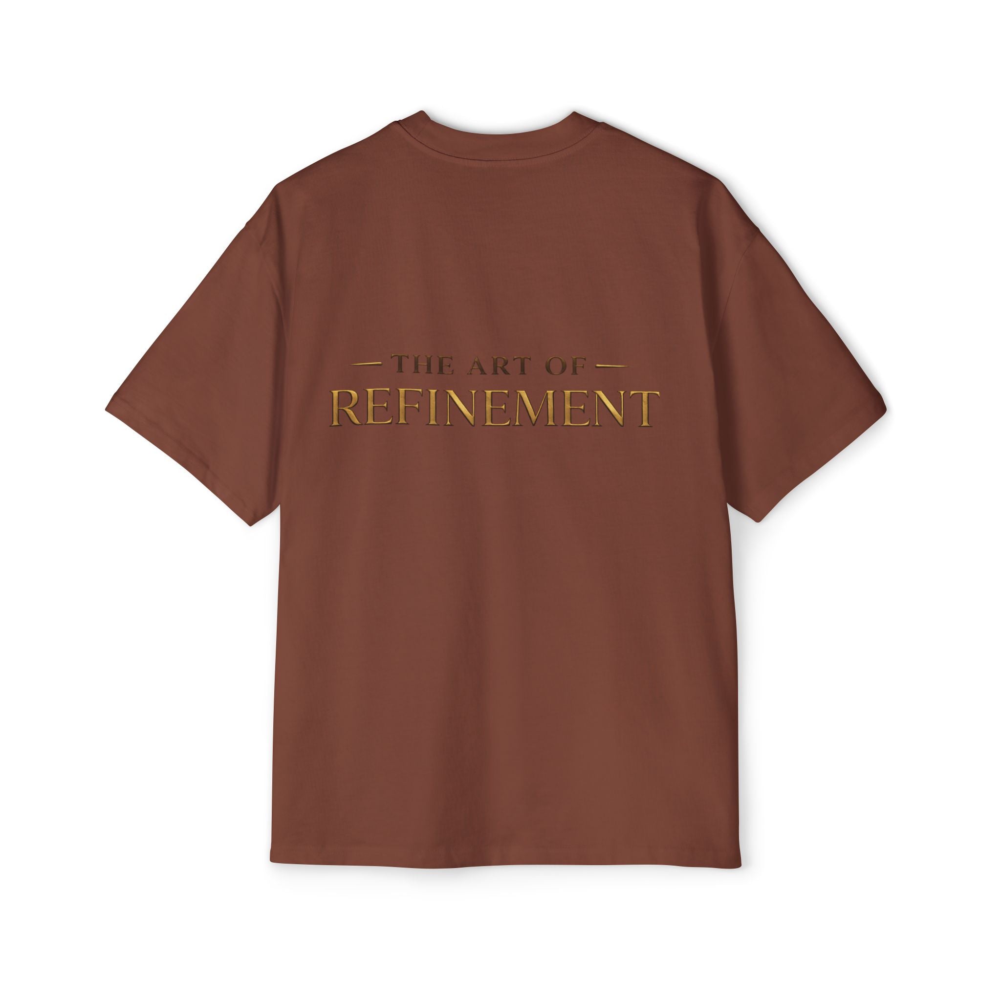 T-Shirt — REUMAR Monogram & “The Art of Refinement” Luxury Graphic Tee