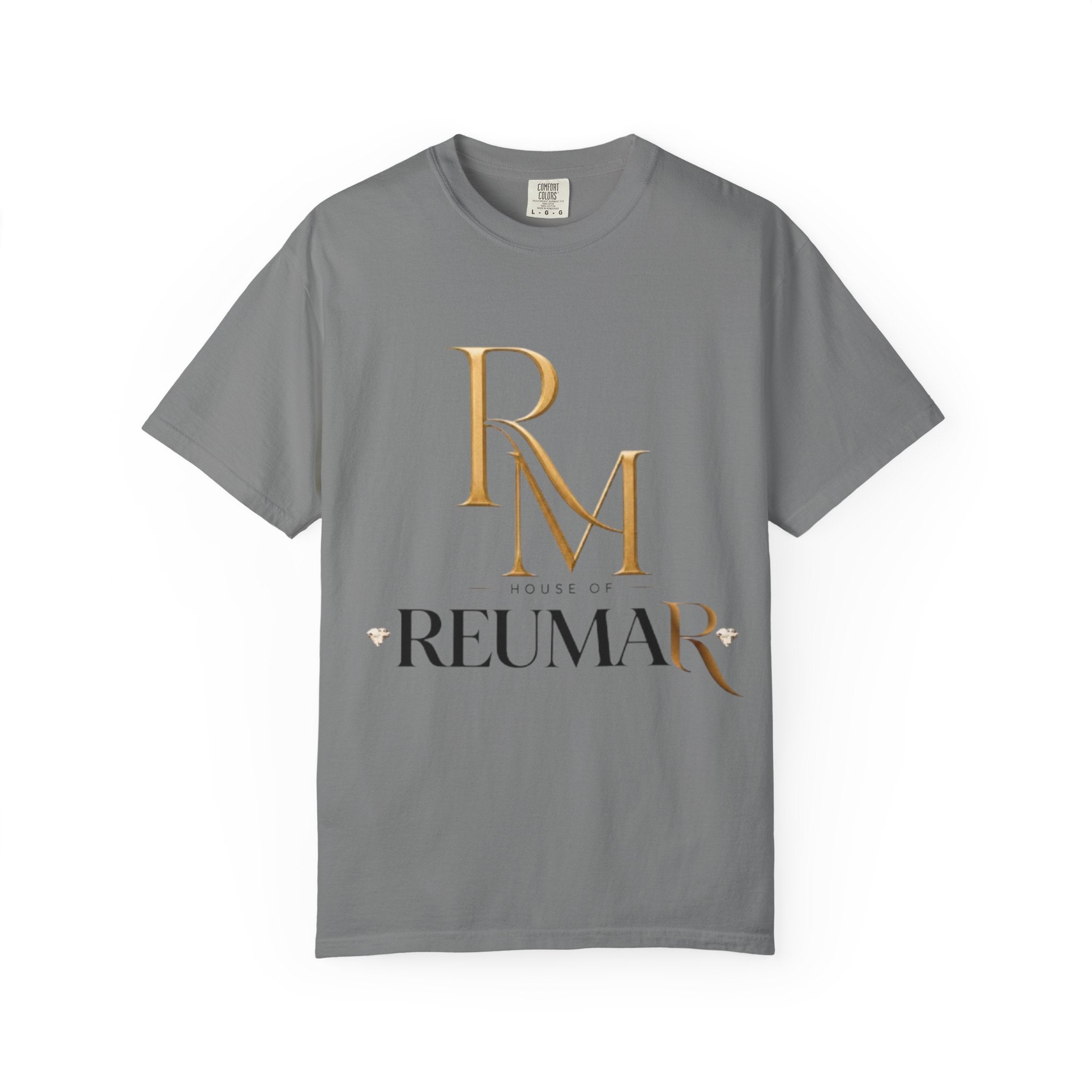House of Reumar 'RM' Logo T‑Shirt — The Art of Refinement Crew Tee