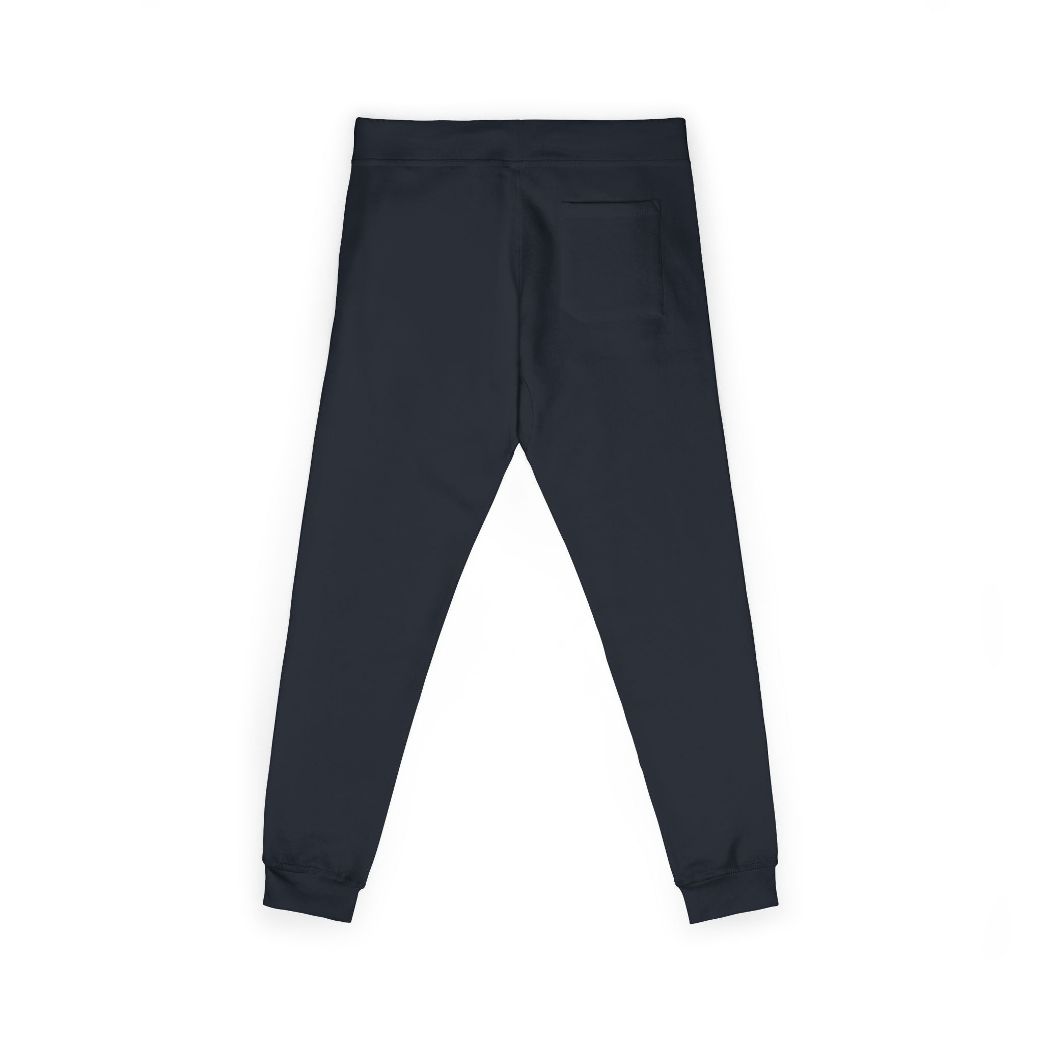 Embroidered Relaxed Sweatpants — Minimal Gold Monogram Lounge Joggers