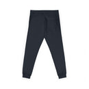 Embroidered Relaxed Sweatpants — Minimal Gold Monogram Lounge Joggers
