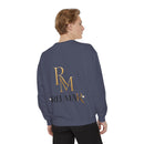 Refinement Logo Sweatshirt — "The Art of Refinement" Garment-Dyed Crewneck