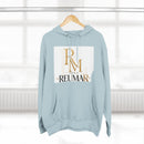 Art Lover Boutique Fleece Hoodie – 'House of Reumar' Designer Logo Pullover