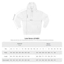 Minimalist Gold Monogram Hoodie — 'RM' Chest Logo Fleece Pullover