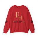 Sarcasm University Crewneck Sweatshirt — REUMAR Logo College-Style Pullover