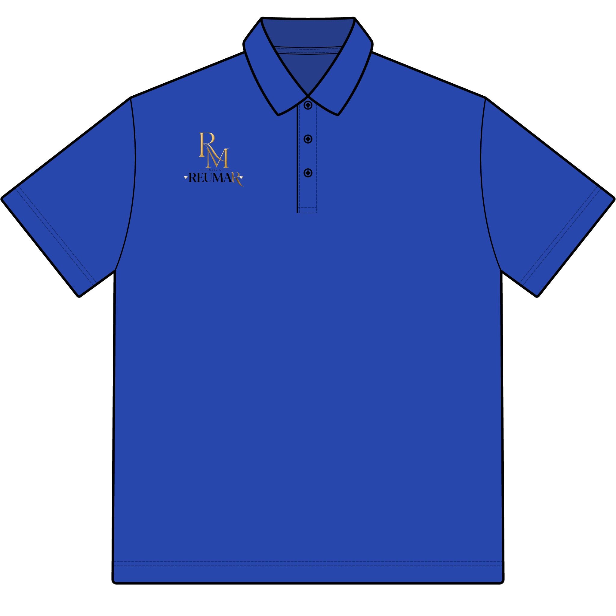 Sideline Polo — RM Boutique Embroidered Logo Performance Polo