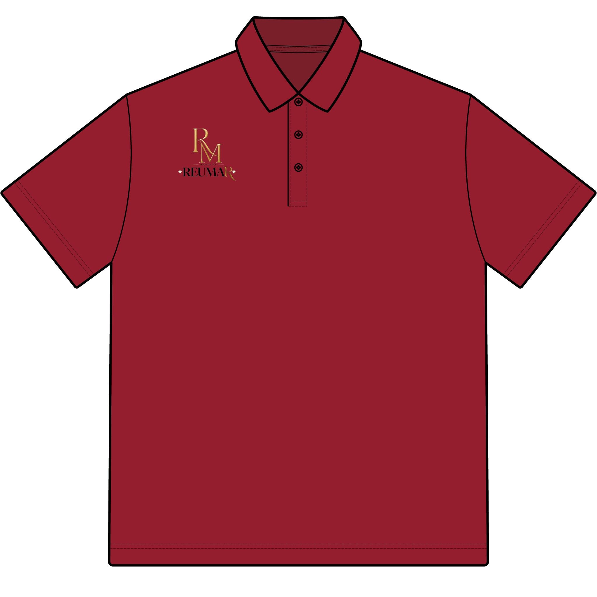 Sideline Polo — RM Boutique Embroidered Logo Performance Polo