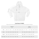 Minimalist Gold Monogram Hoodie — 'RM' Chest Logo Fleece Pullover