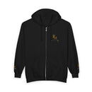 Embroidered RM Gold Crest Full-Zip Hoodie