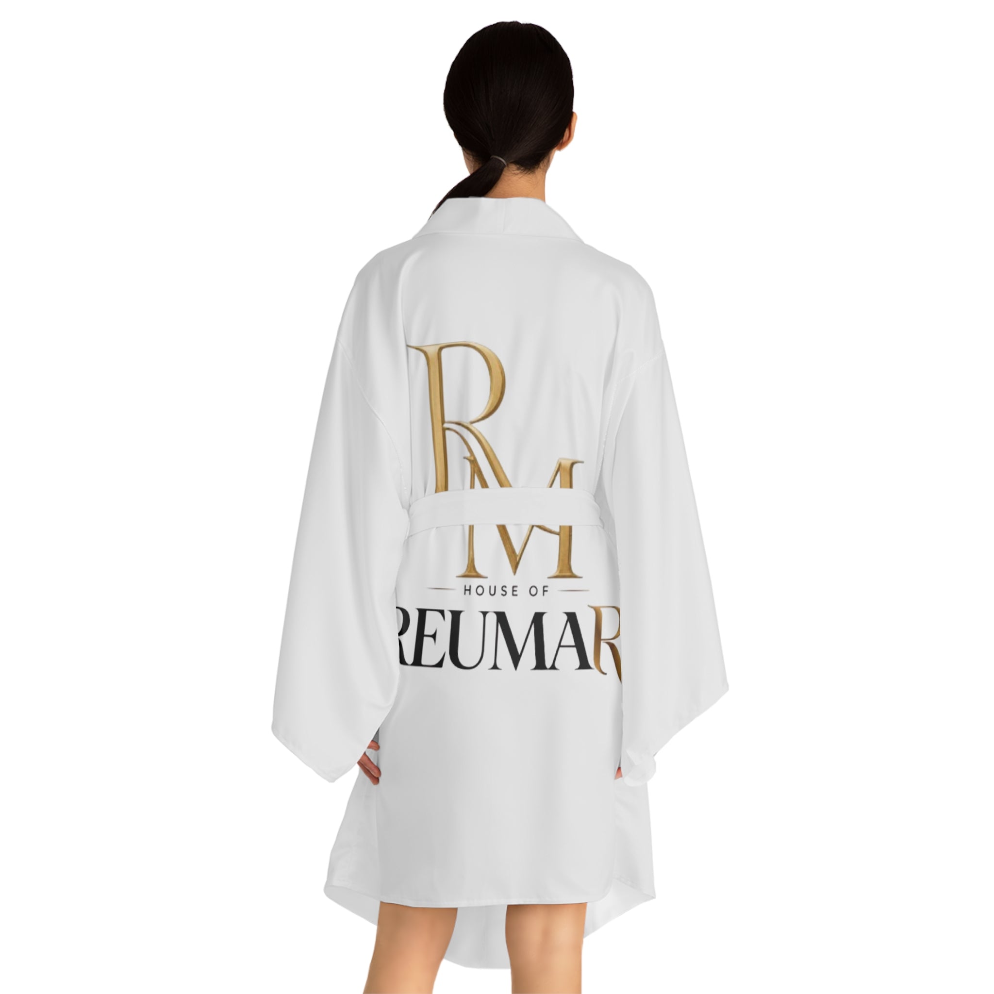 Long Sleeve Kimono Robe (AOP)