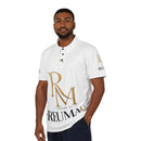 House of Reumar Gold Logo Polo Shirt