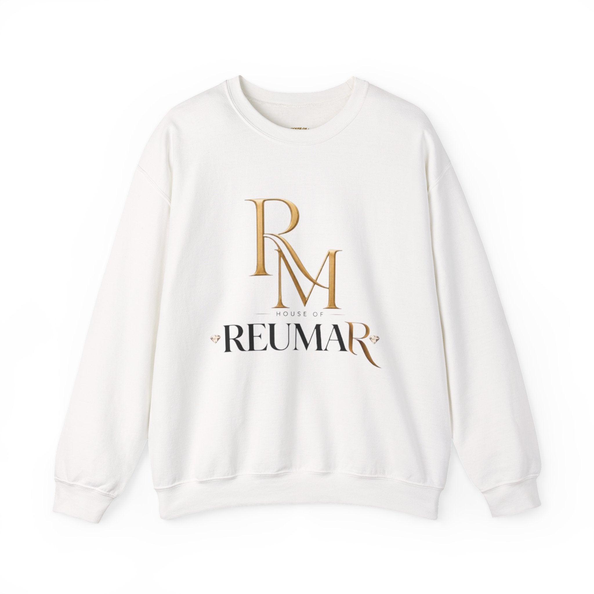 Crewneck Sweatshirt – Reumar Luxury Logo & "The Art of Refinement"