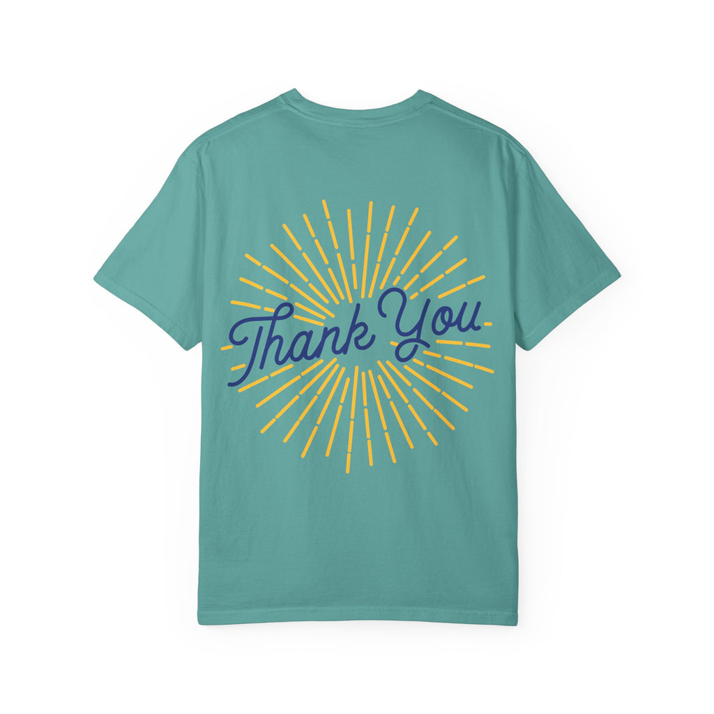 House of Reumar Logo T‑Shirt — "Thank You" Back Graphic Cotton Tee