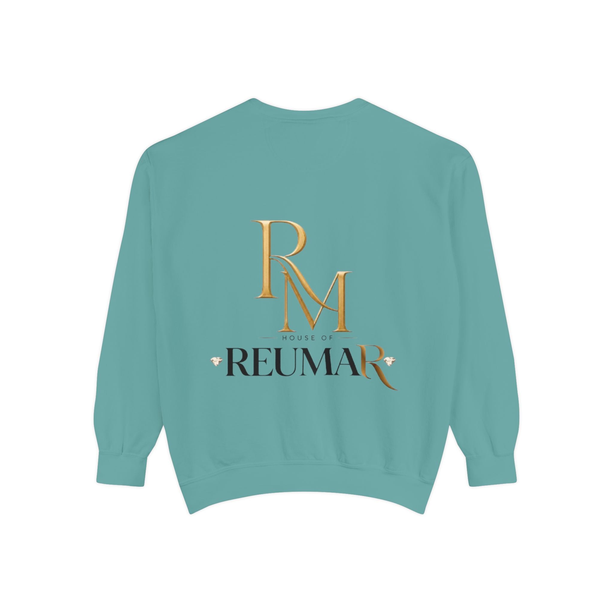 Refinement Logo Sweatshirt — "The Art of Refinement" Garment-Dyed Crewneck