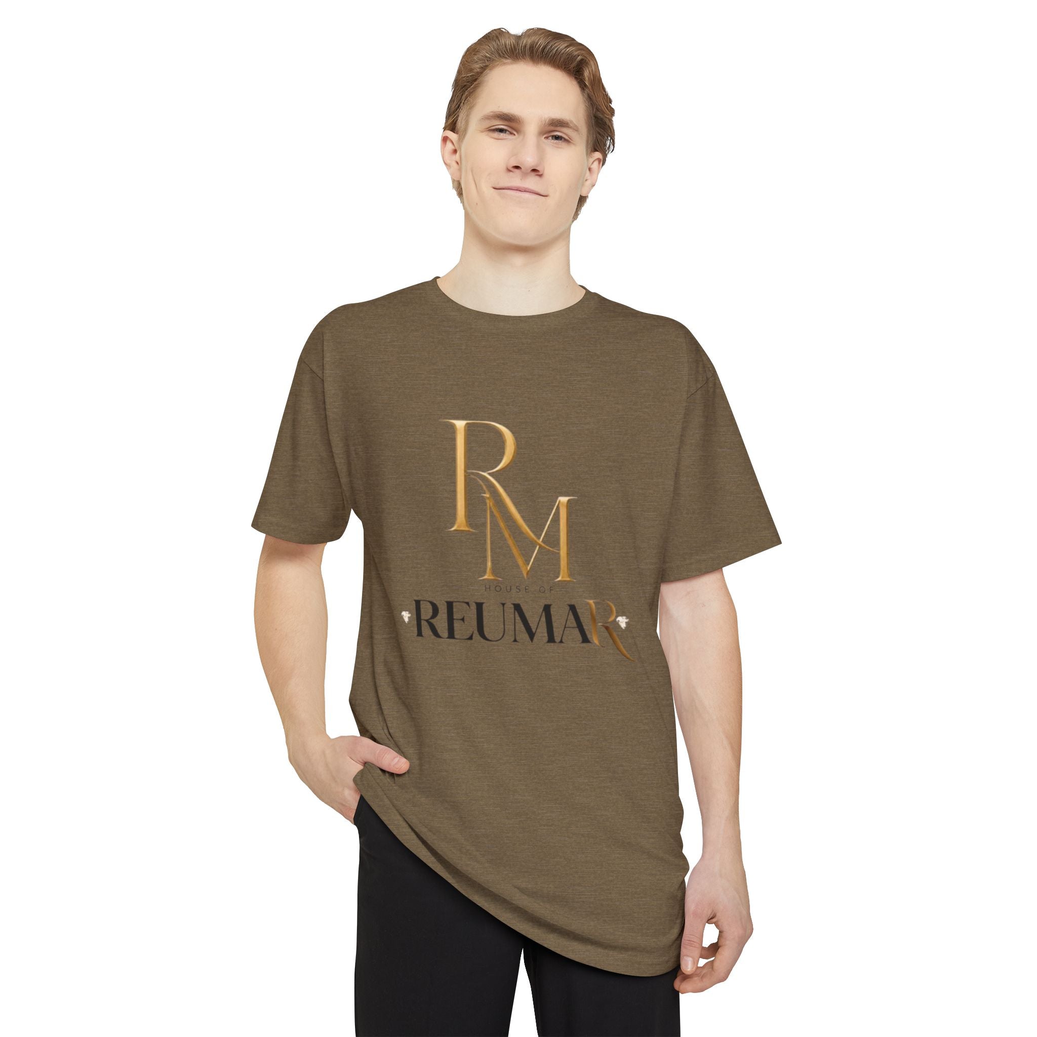 Reumar Monogram Tee — 'The Art of Refinement' Longline Shirt