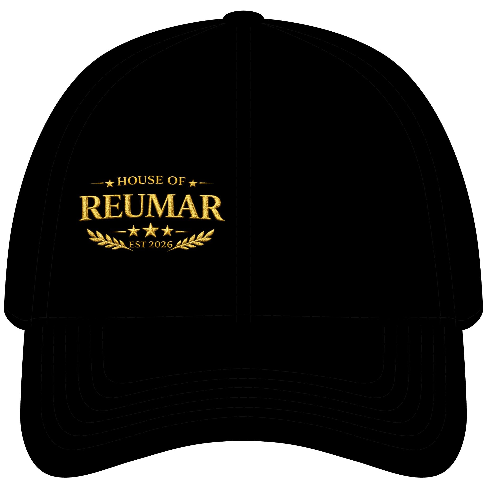 Classic Structured Six-Panel Baseball Cap — Adjustable Everyday Hat