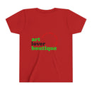 Youth Tee - Reumar Gold Monogram Front & 'art lover boutique' Back