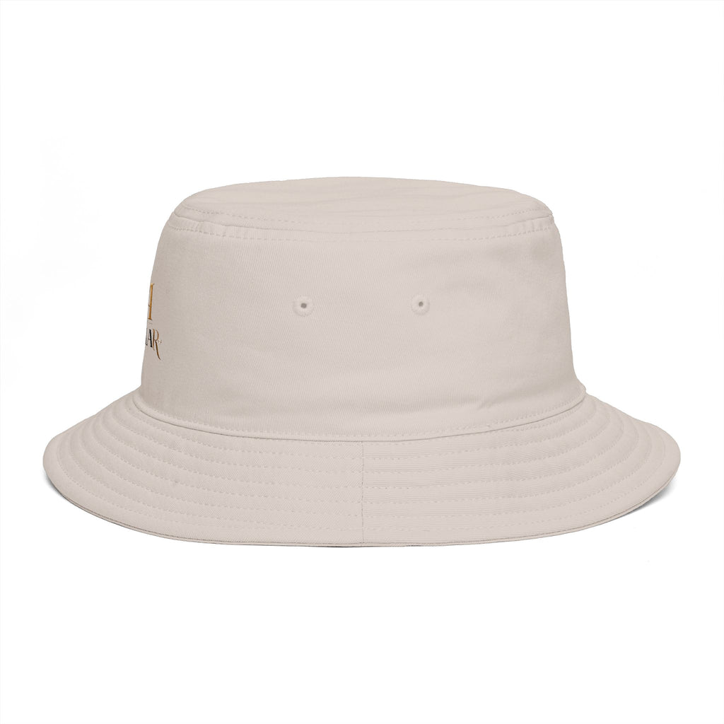 Bucket Hat — RM Reimay Gold Monogram Embroidered Logo