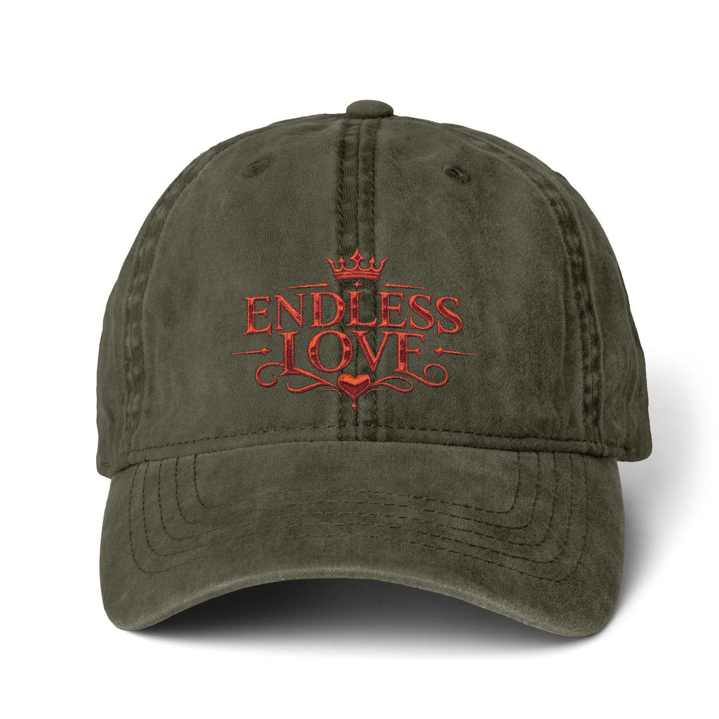 Women's Pigment-Dyed Cap with Fashion Undervisor (Embroidery)