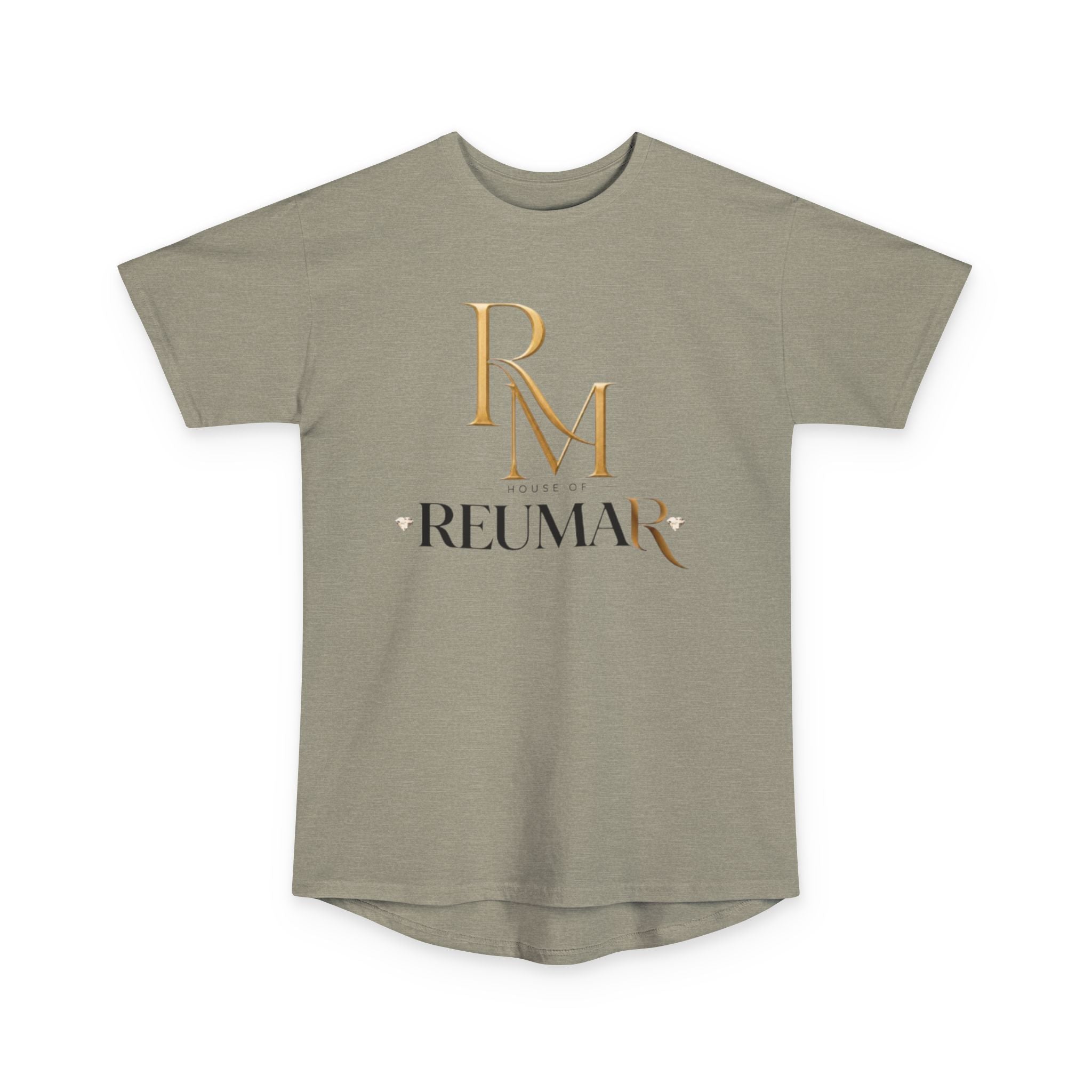 Refined Logo Tee — "Reumar" Longline Urban T‑Shirt