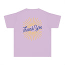 Youth Tee — Reumar Logo Front & "Thank You" Sunburst Back