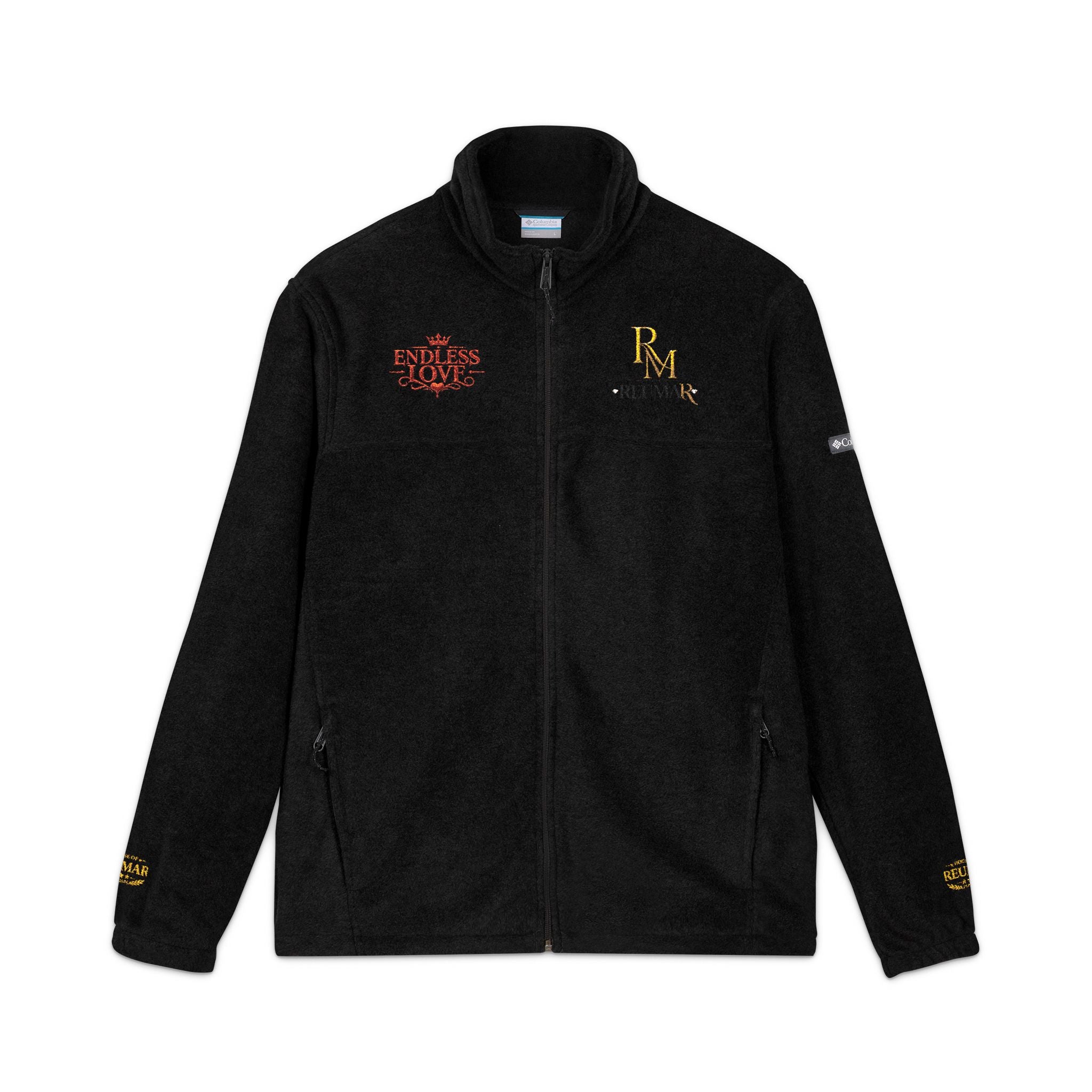 Embroidered RM Monogram Fleece Jacket