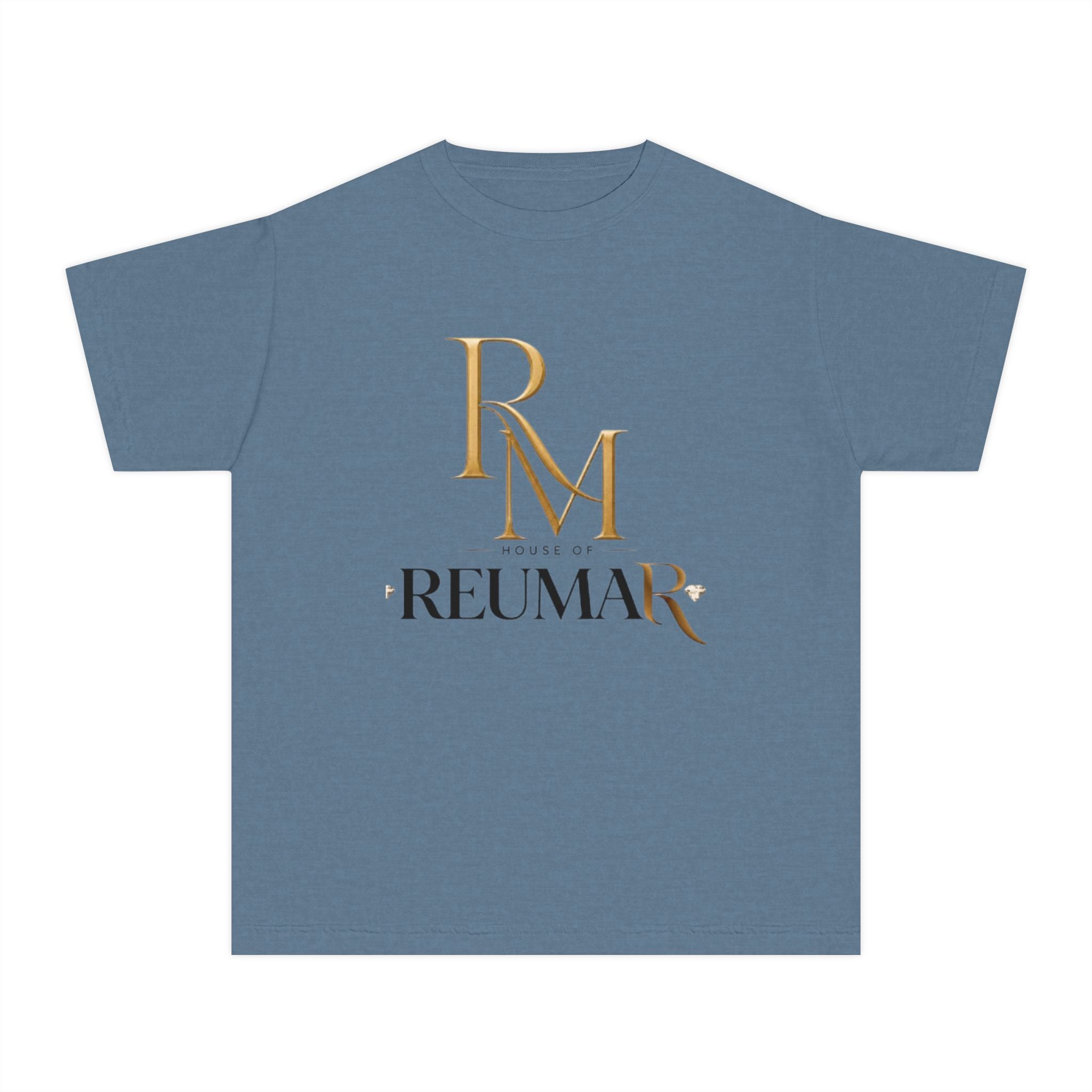 Youth Tee — Reumar Logo Front & "Thank You" Sunburst Back