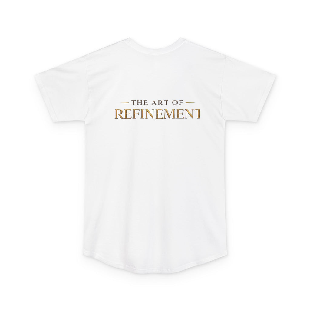 Reumar Monogram Tee — 'The Art of Refinement' Longline Shirt
