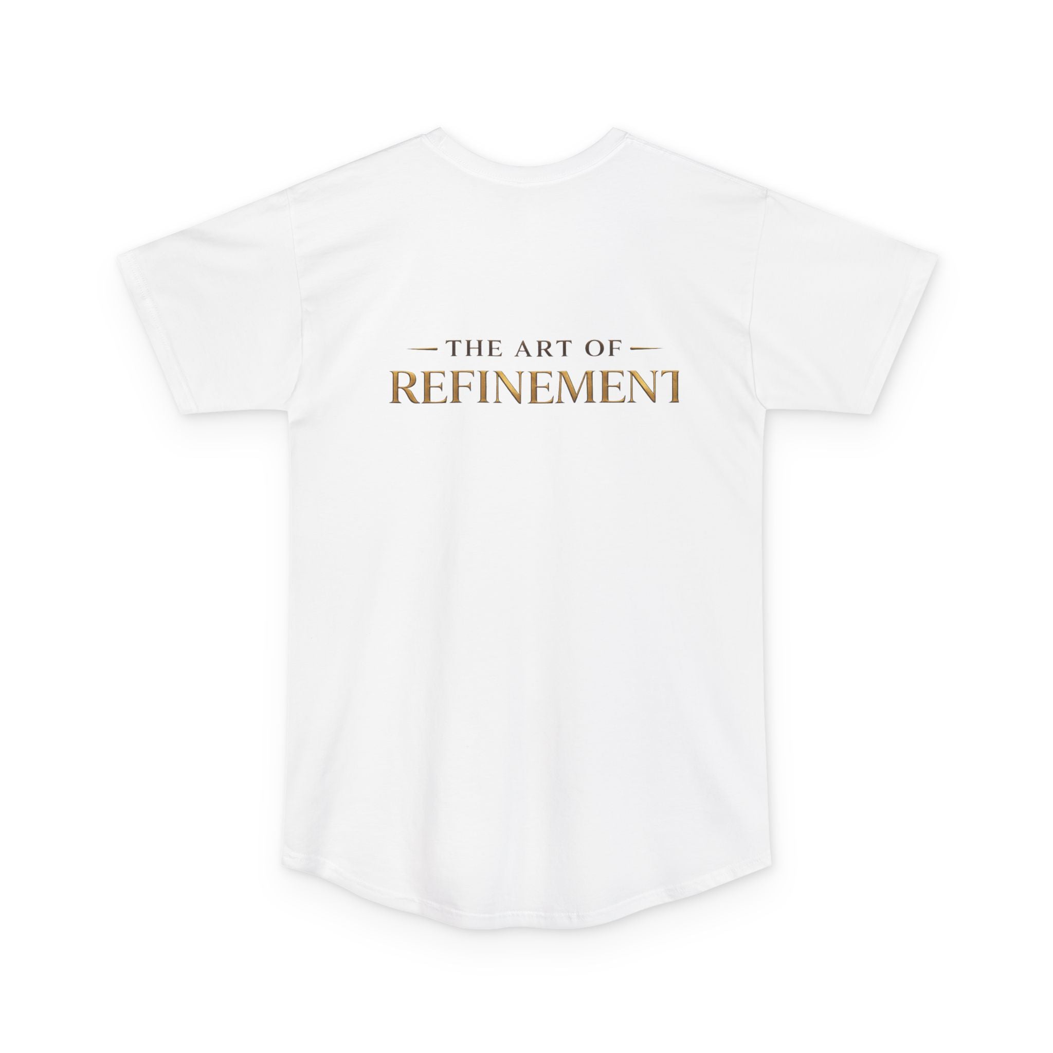 Reumar Monogram Tee — 'The Art of Refinement' Longline Shirt