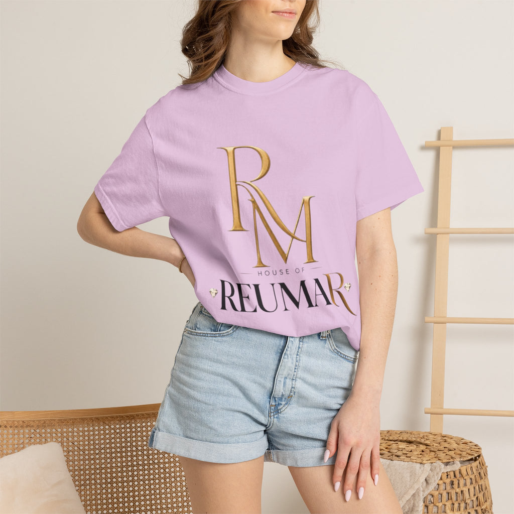 House of Reumar 'RM' Logo T‑Shirt — The Art of Refinement Crew Tee