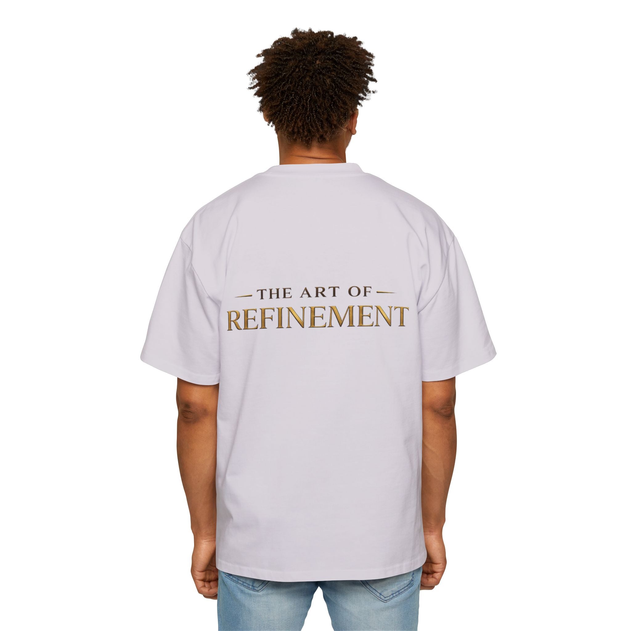 T-Shirt — REUMAR Monogram & “The Art of Refinement” Luxury Graphic Tee