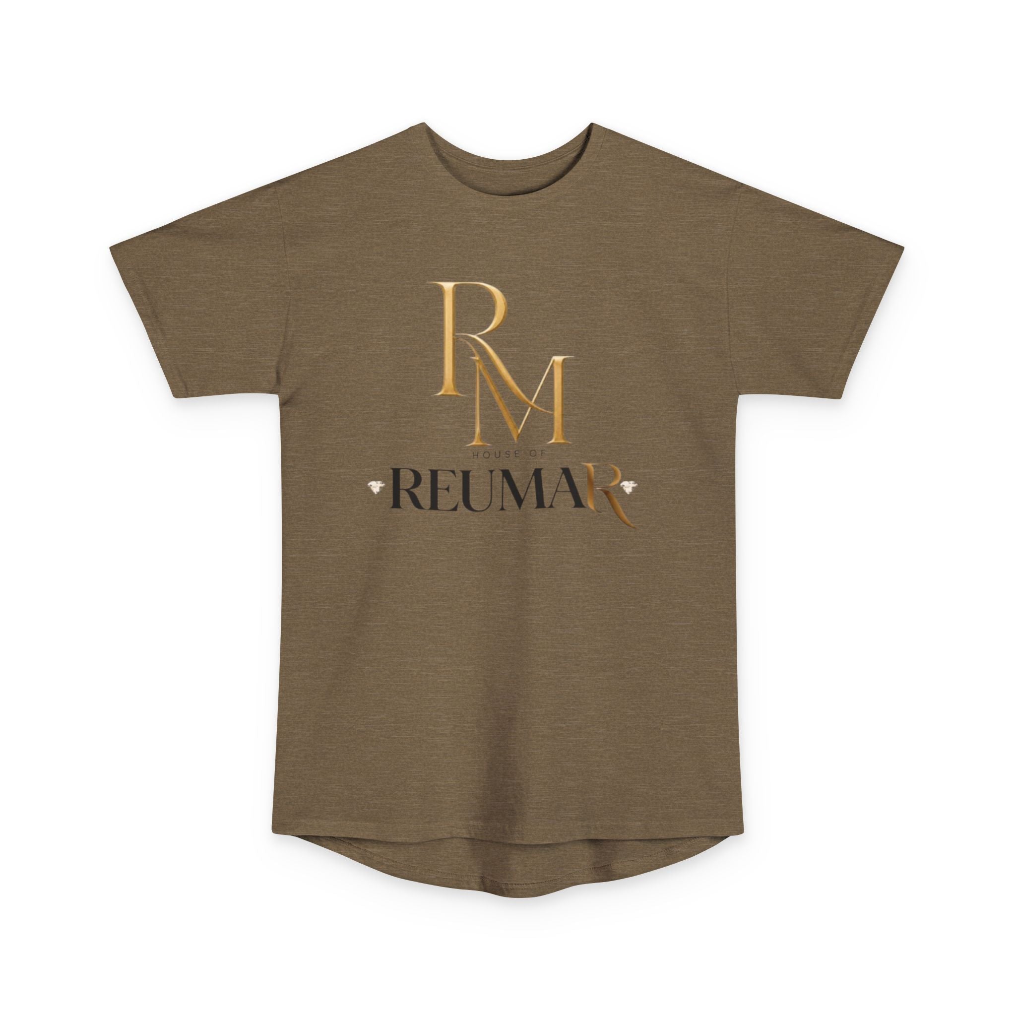 Refined Logo Tee — "Reumar" Longline Urban T‑Shirt