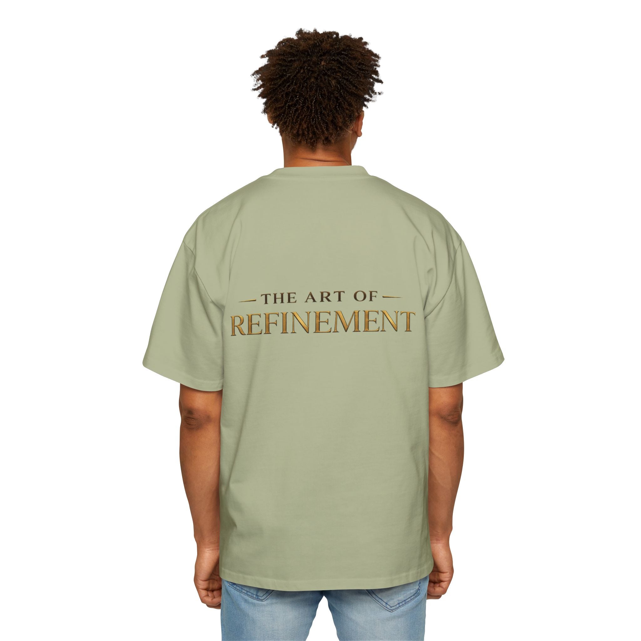T-Shirt — REUMAR Monogram & “The Art of Refinement” Luxury Graphic Tee