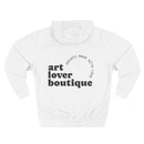 Art Lover Boutique Fleece Hoodie – 'House of Reumar' Designer Logo Pullover