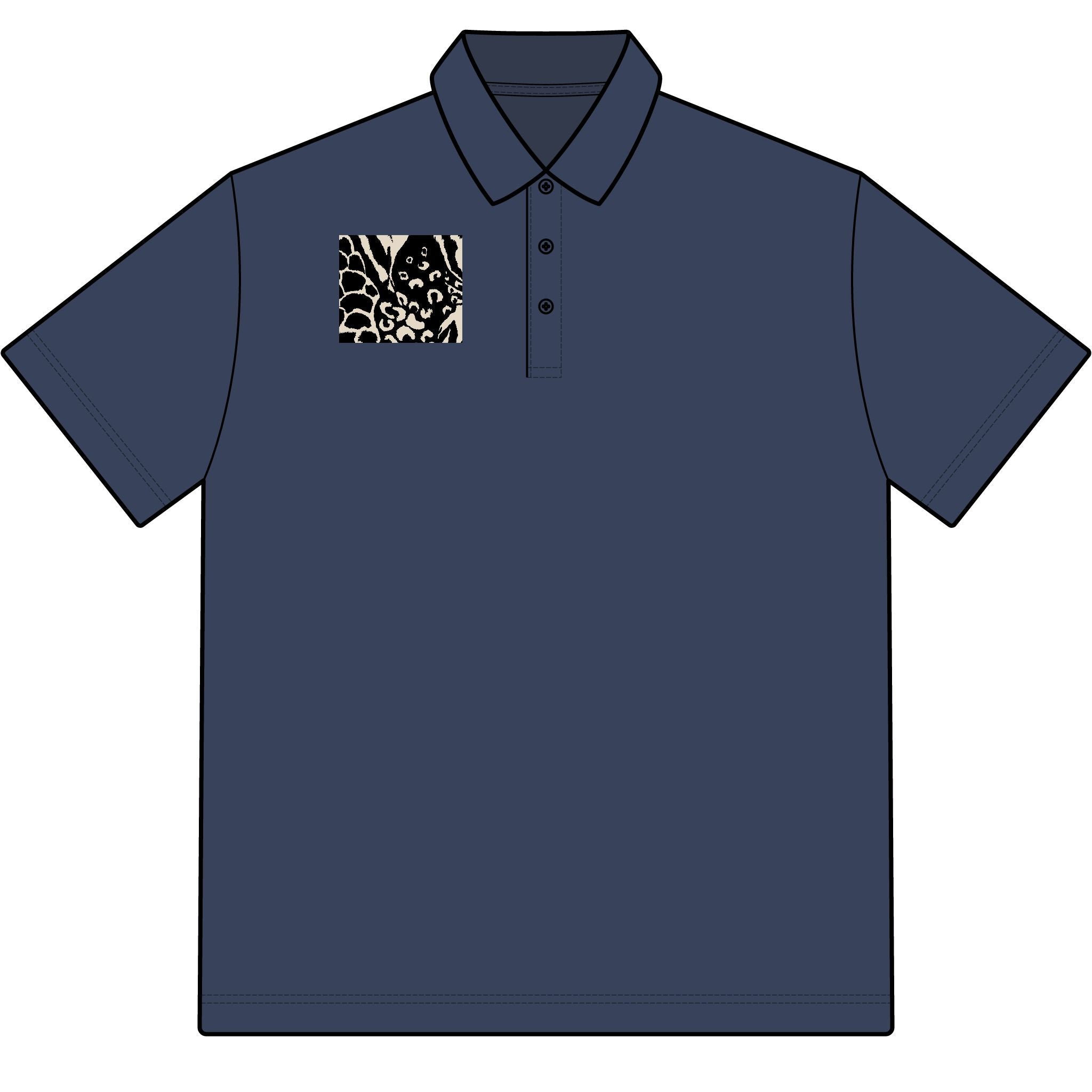 Endeavor Polo — Embroidered RTI/MAR Logo Performance Golf Shirt