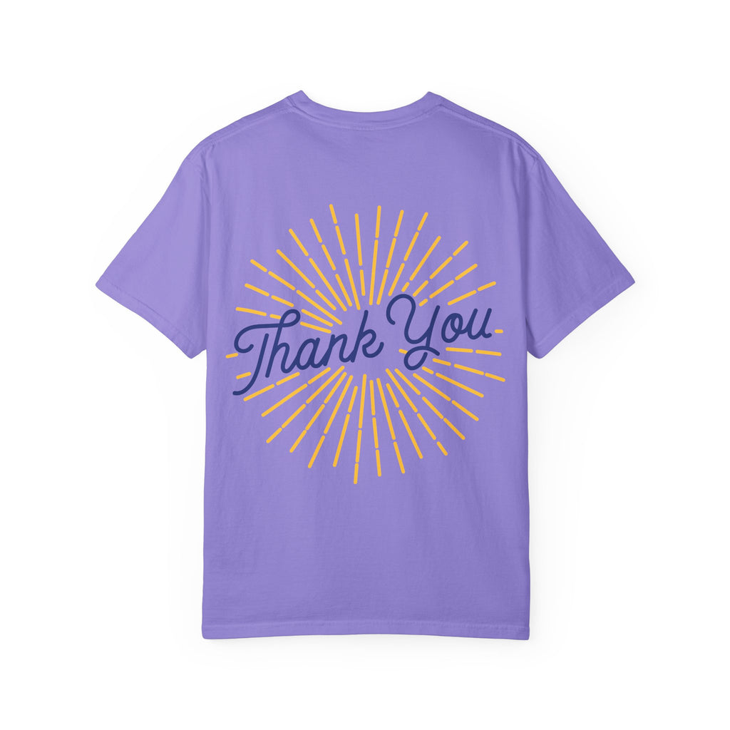 House of Reumar Logo T‑Shirt — "Thank You" Back Graphic Cotton Tee