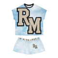 Soldier Scene Pajama Set — Women's Short Sleepwear with Leopard Shorts