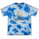 Tie-Dye Logo Tee — House of Reumar Red & Black Crystal Pattern