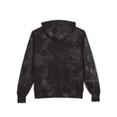Tie-Dye Embroidered Hoodie — Black Marble RM Logo