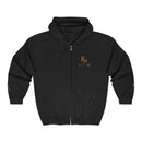 Embroidered RM Gold Crest Full-Zip Hoodie