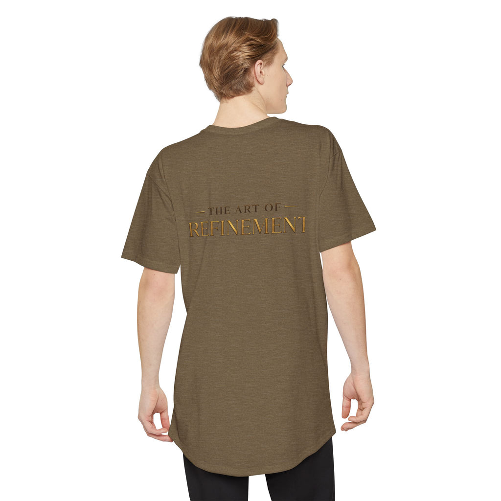 Reumar Monogram Tee — 'The Art of Refinement' Longline Shirt