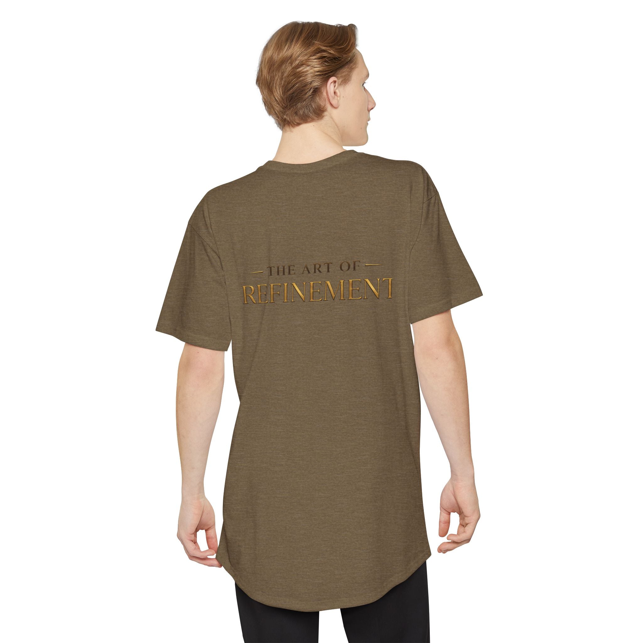 Reumar Monogram Tee — 'The Art of Refinement' Longline Shirt