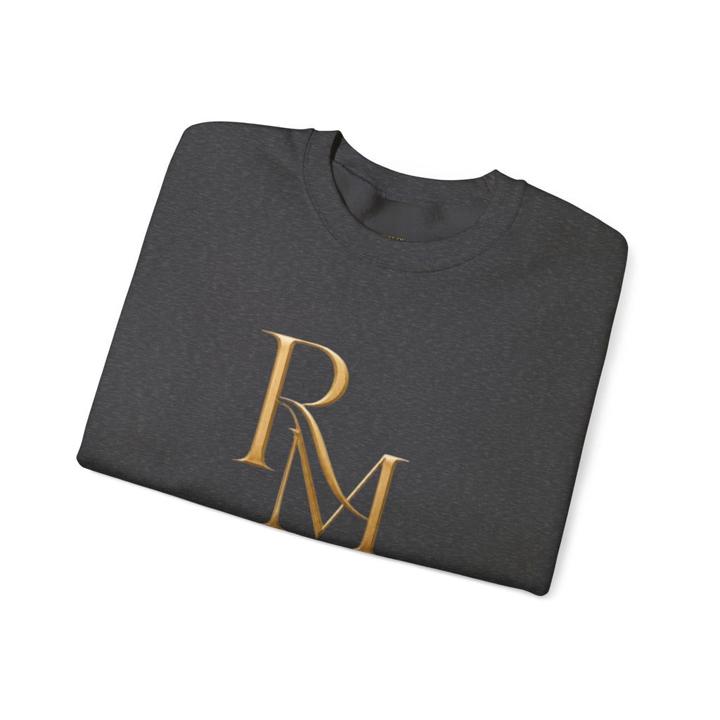Crewneck Sweatshirt – Reumar Luxury Logo & "The Art of Refinement"