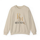 Crewneck Sweatshirt – Reumar Luxury Logo & "The Art of Refinement"