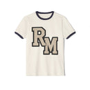 Reumar Gold Monogram Ringer T-Shirt — Vintage Racing Night Back Print