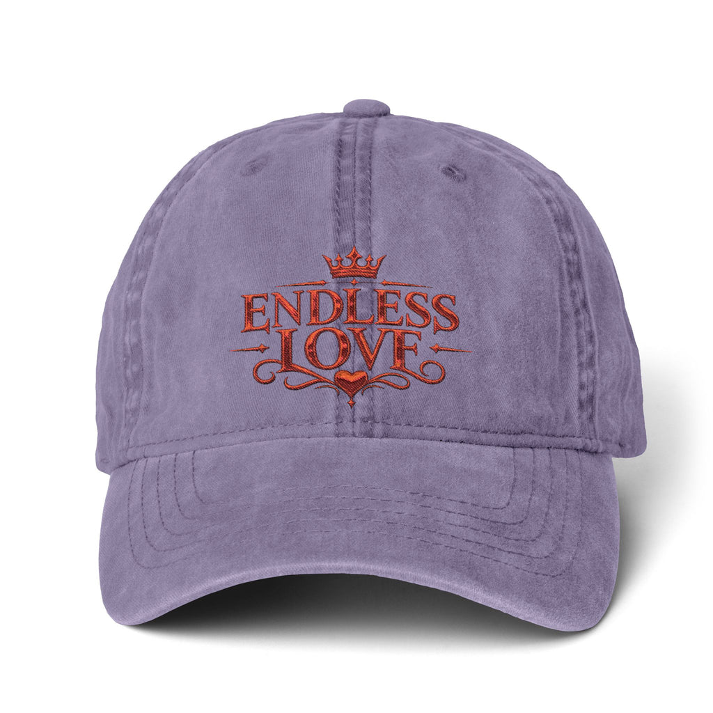 Women's Pigment-Dyed Cap with Fashion Undervisor (Embroidery)