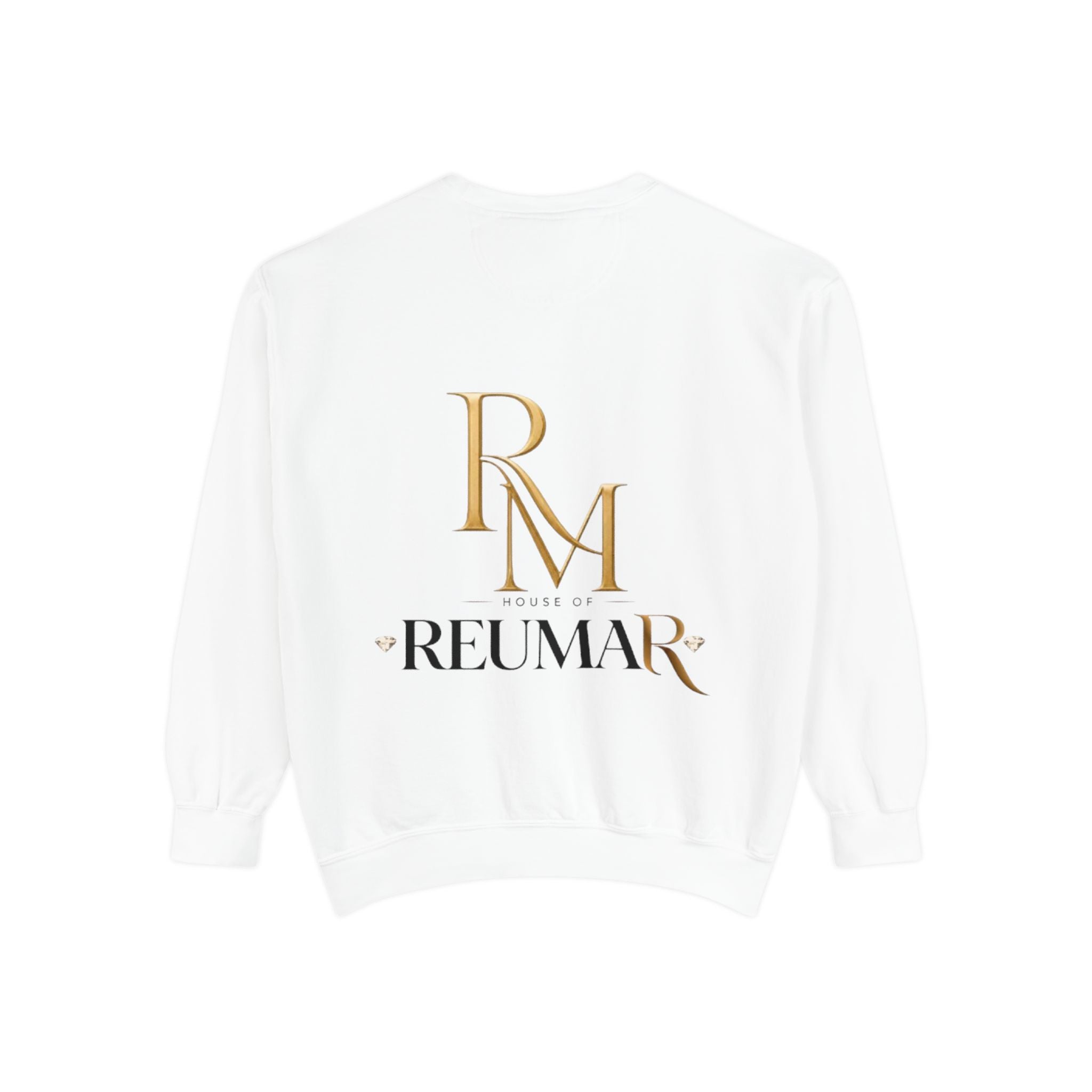 Refinement Logo Sweatshirt — "The Art of Refinement" Garment-Dyed Crewneck