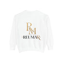 Refinement Logo Sweatshirt — "The Art of Refinement" Garment-Dyed Crewneck